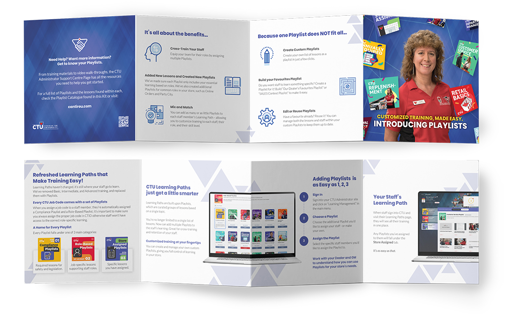 Playlists Brochure - a new way of cross-functional learning